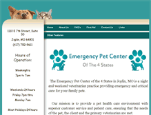 Tablet Screenshot of joplinanimaler.com